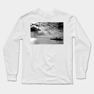 Bournemouth Pier And Beach Dorset England Long Sleeve T-Shirt